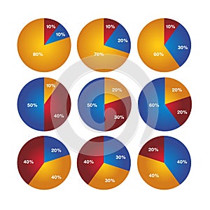 Simple business pie chart