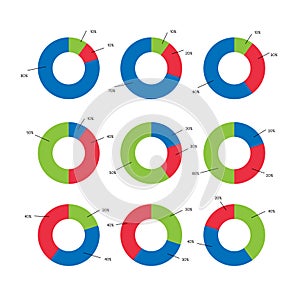 Simple business pie chart