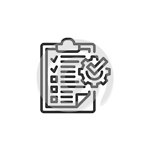 User Acceptance Testing line icon