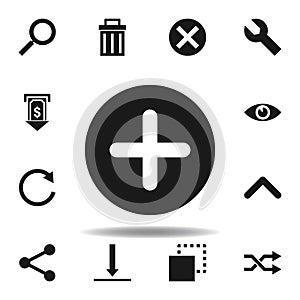 user add plus icon. set of web illustration icons. signs, symbols can be used for web, logo, mobile app, UI, UX