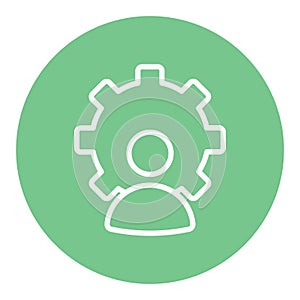 User Configuration Isolated Vector icon which can easily modify or edit