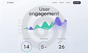 User Engagement Dashboard Analytics