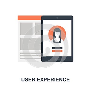 User Experience icon concept