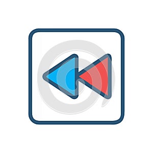 User-Friendly Reorder Button Interface Icon photo