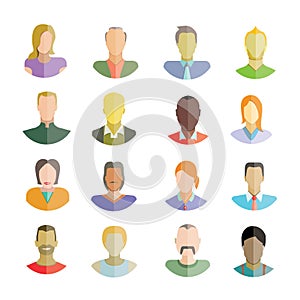 User icons, people icons