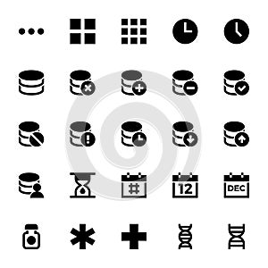 User interface - 25 icons image.