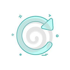 User interface button icon design vector