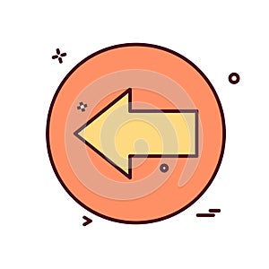 User Interface button icon design vector
