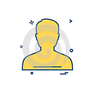 User interface button icon design vector