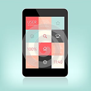 User interface design for mobile