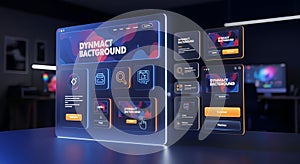 Handdrawn Line Style User Interface Element Control Button Design, generative ai