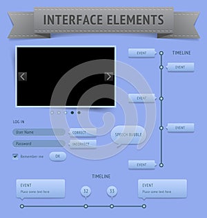 User interface elements