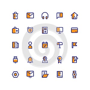 User Interface Icon Sets Filled Vector