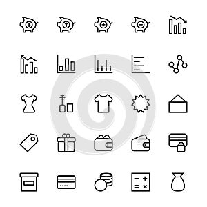 User Interface Line Vector Icons 37