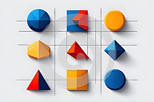 Set of vector design elements 6.