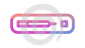 User Interface Progress Bar or Loading Indicator Icon, vector design Generative AI