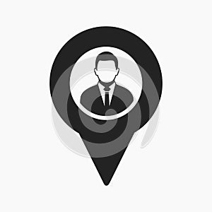 User location icon.