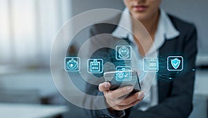 Secure-access control uses biometrics for cloud-data protection.