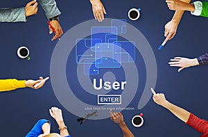 User Member System Usability Identity Password Concept