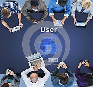 User Member System Usability Identity Password Concept