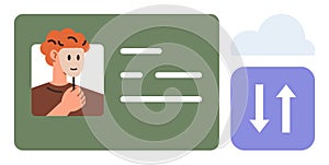 Digital Identity and Data Sharing Concept with User Profile and Cloud Synchronization