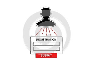 User Registration Form Icon