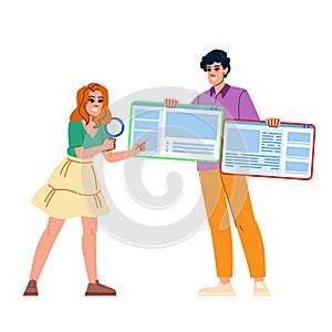 user search intent vector photo