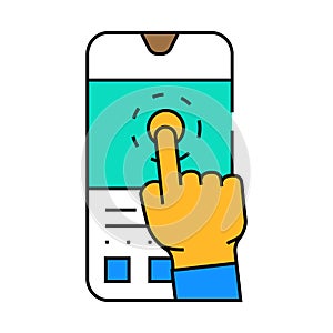 user testing ux ui design icon color illustration
