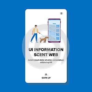 user ui information scent web vector