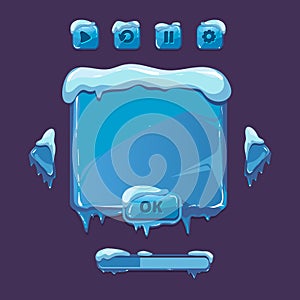 User vector interface for winter game