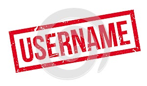 Username rubber stamp