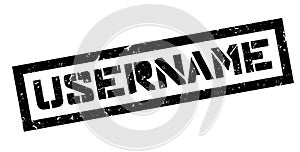 Username rubber stamp