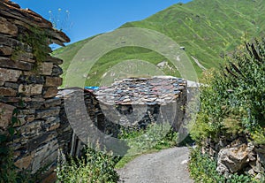 Ushguli in Georgia