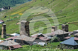 Ushguli in Georgia