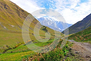 Ushguli-Shkhara trek, Svaneti Georgia photo