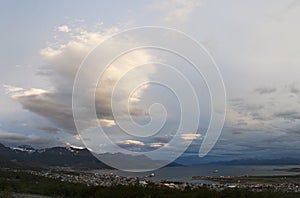 Ushuaia, South America, Argentina, Patagonia, Tierra del Fuego, skyline