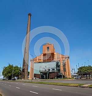 Usina do Gasometro Gas Plant facade - Porto Alegre, Rio Grande do Sul, Brazil photo