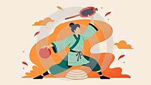 Using calligraphy and watercolor a series of illustrations showcase the elegance and precision of a sode tsurikomi goshi