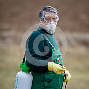 Using chemicals in the garden/orchard