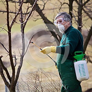 Using chemicals in the garden/orchard