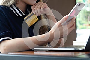 Using a credit card Debits for online purchases Enjoy shopping from your computer, laptops and mobile phones using a credit card