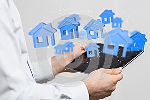 A using futuristic interface of smart home automation iot