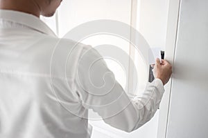 Using Keycard To Open The Door or Scan Keycard open door for chance