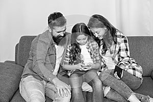 Using mobile phone responsibly. Family send text message. Family time. Smartphone habit