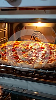 Using oven to reheat pizza for fresh, hot slices at home