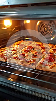 Using oven to reheat pizza for fresh, hot slices at home