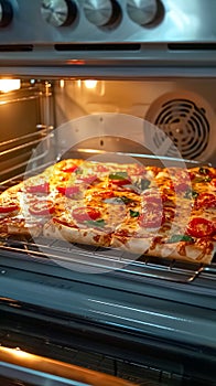 Using oven to reheat pizza for fresh, hot slices at home