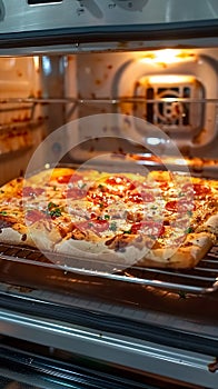 Using oven to reheat pizza for fresh, hot slices at home