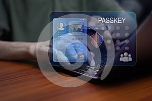 using Passkey instead of a code set for maximum security Biometric Lock