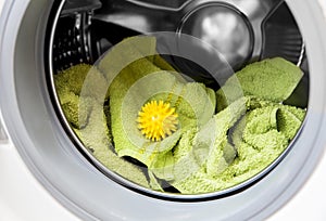 Using pvc dryer balls is natural alternative to both dryer sheets and liquid fabric softener.